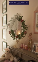 Handmade Mirror  Antique Roses