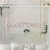 Letto Gilioli Fiorito con Baldacchino. Ferro battuto bianco - Shabby romantico di GBS