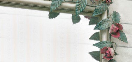 Specchiera rose e bocci - Angolo Fiorito - Camera da Letto