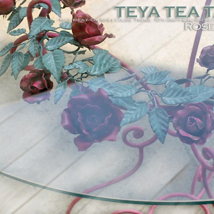 Tey Teat Table - Tavolino per Caffè. Ferro battuto - dettaglio