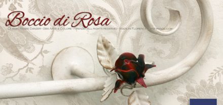 Asta da tenda Boccio di Rosa. Rosa rosso scuro. Colori personalizzati. Su misura. Casa romantica.