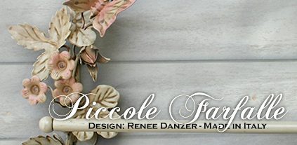 Piccole Farfalle Bagno Porta Asciugamani muro